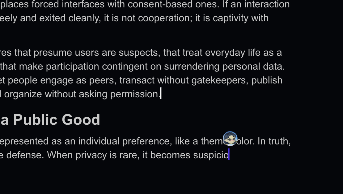 Real-time collaboration